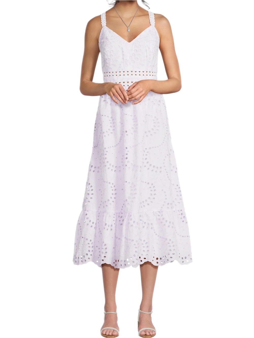 Lilly Pulitzer Tiah Eyelet Midi Dress